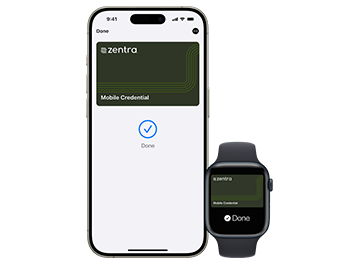 Zentra/Resident Key in Apple Wallet