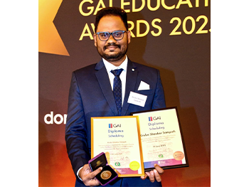 Allegion UK sponsors GAI Education Awards 2025, employee earns bronze medal