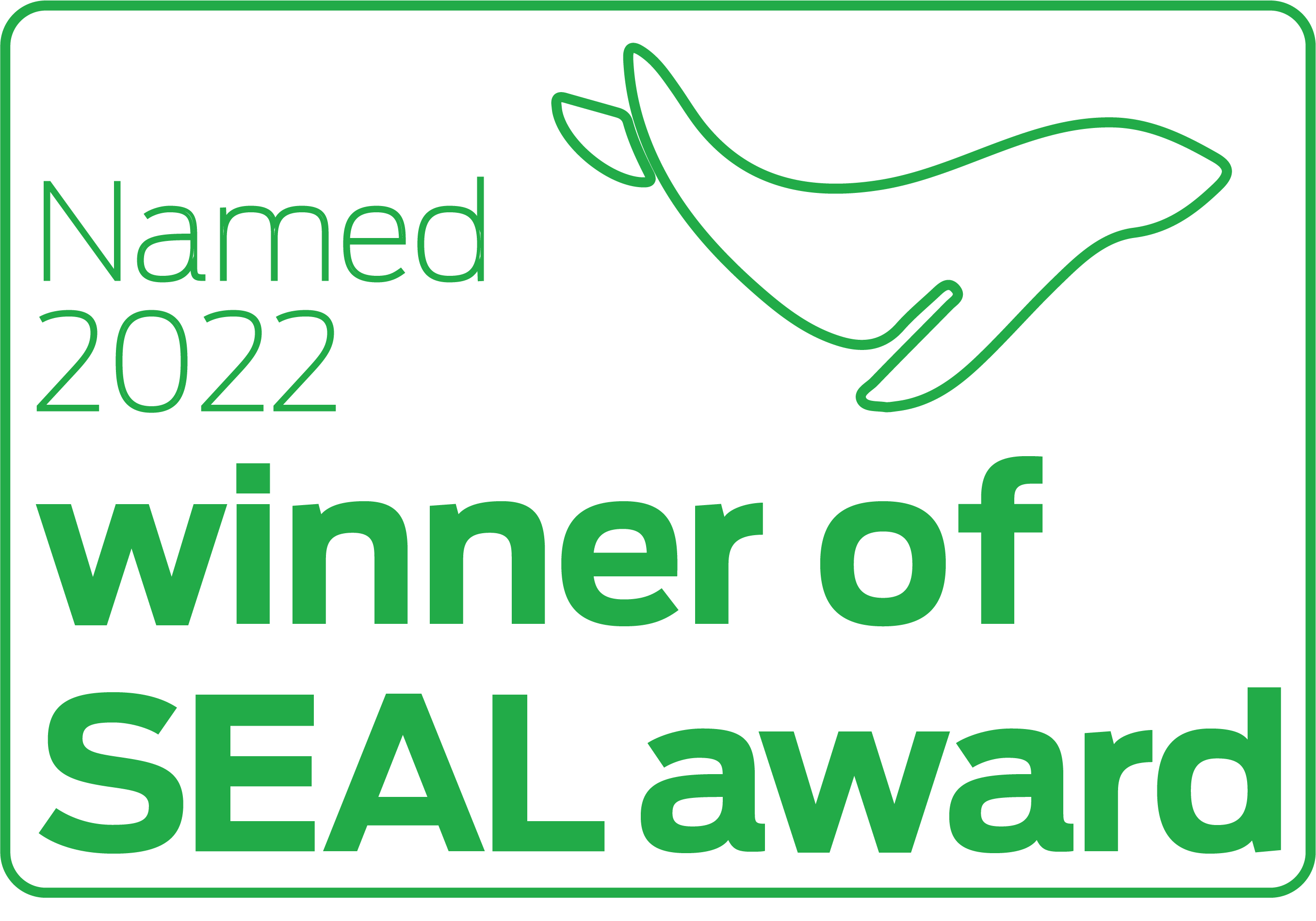 Named 2022 winner of SEAL award