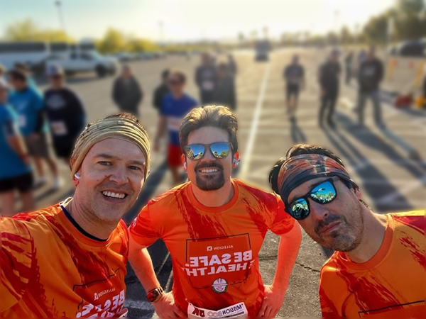 Allegion participates in the Mission 500 Security 5K run at ISC West.