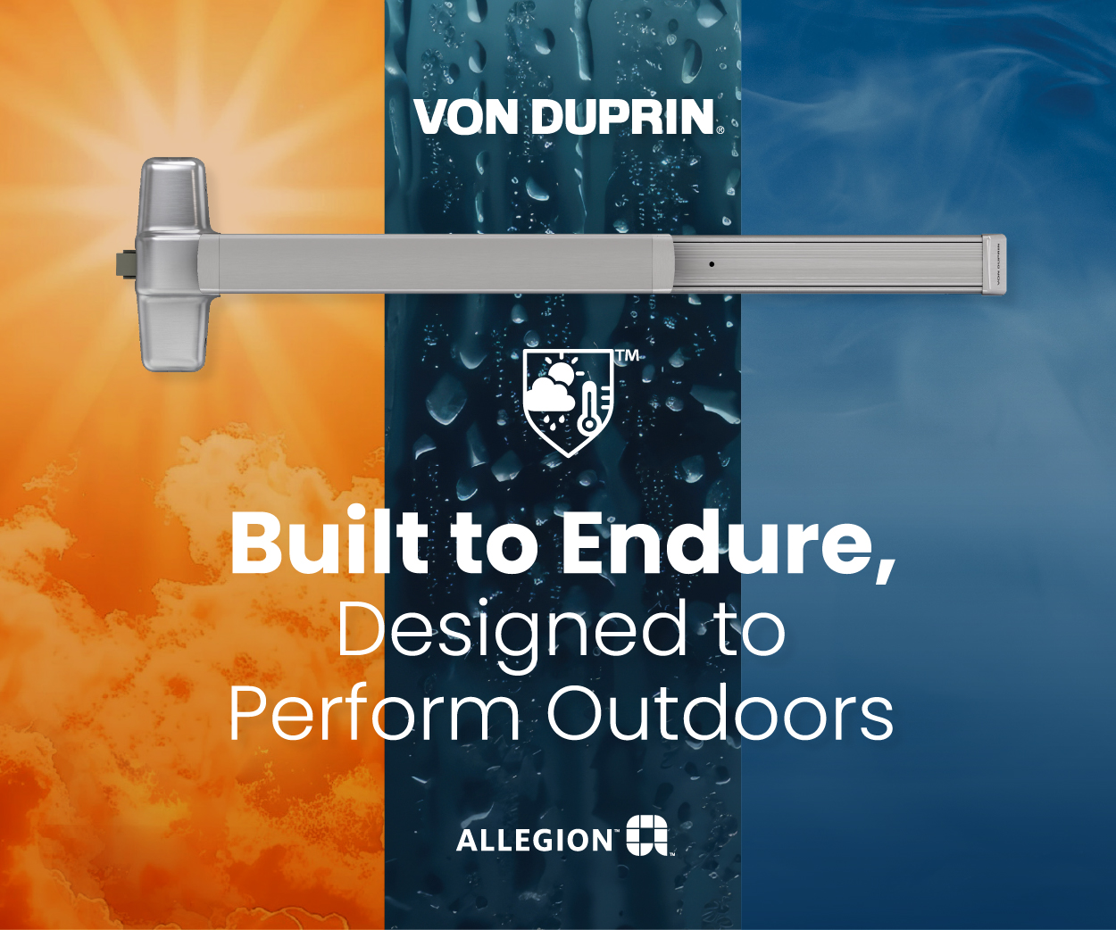 Von Duprin Outdoor Defense (OUT) for 98/99 Exit Devices