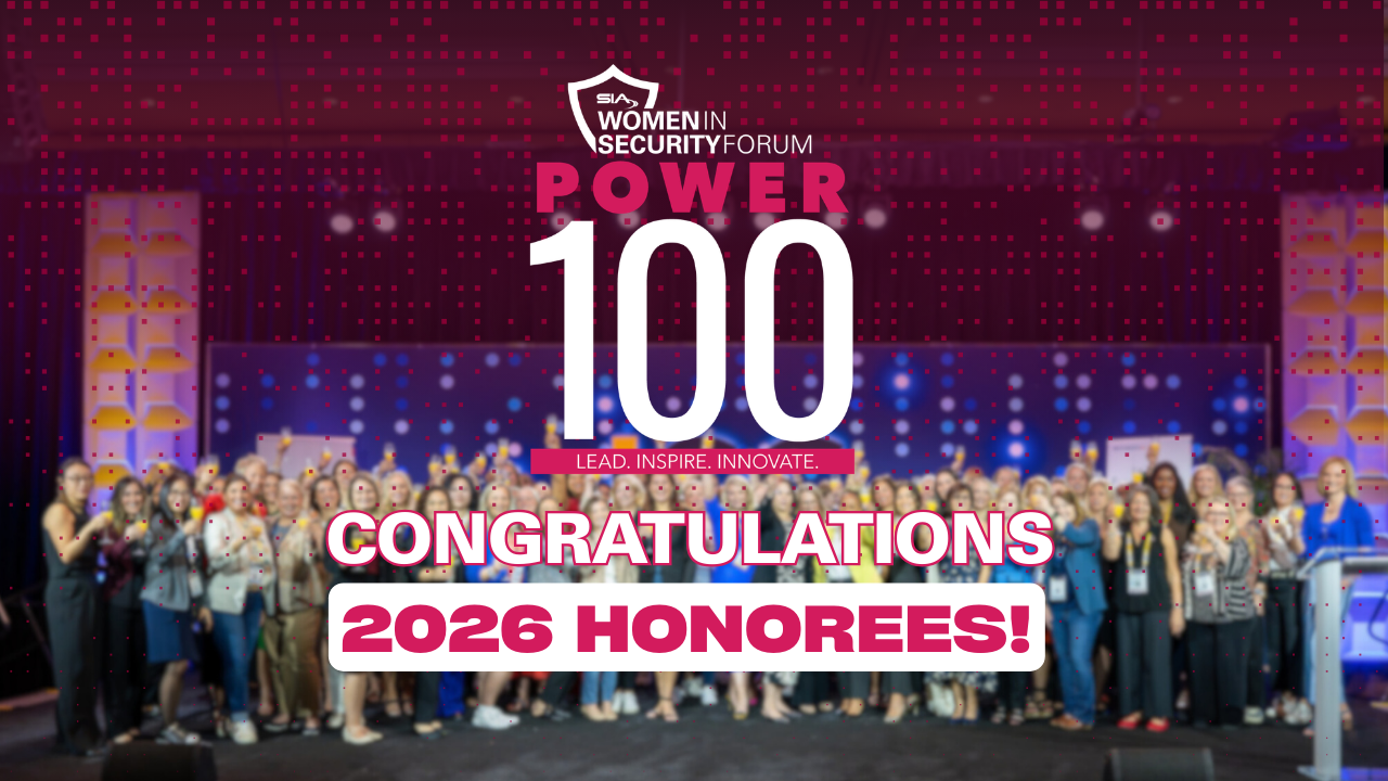 Allegion is proud to share that two team members have been named to the Security Industry Association’s (SIA) Women in Security Forum (WISF) Power 100.