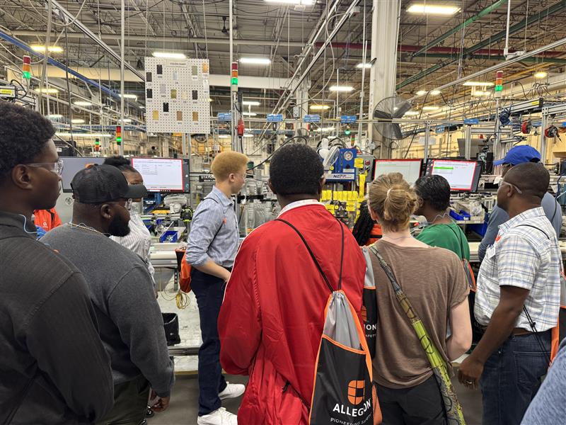 Allegion’s Exits facility, Manufacturing Day event 2025